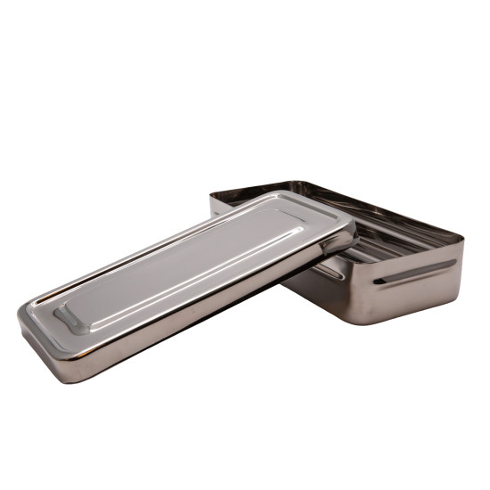 Roestvrijstalen Instrumentendoos 18x8x4.5cm