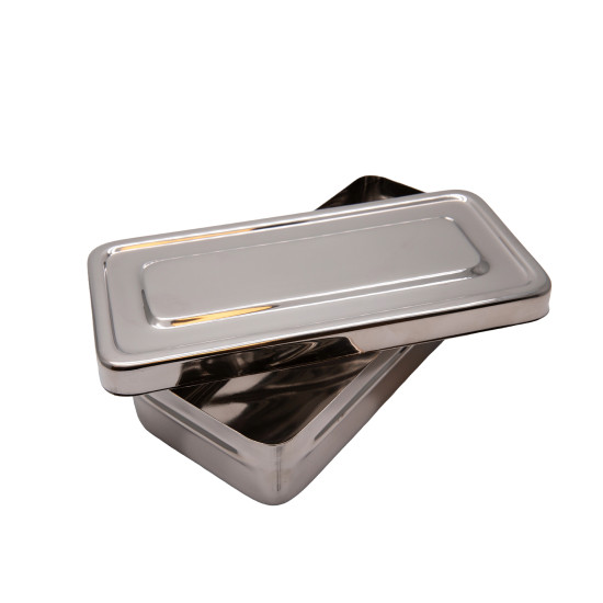 Roestvrijstalen Instrumentendoos 18x8x4.5cm