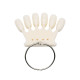 Color Crown 6 tips NATURAL (10pcs/bag)