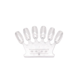 Color Crown 6 tips CLEAR (10st/zak) Color Crown 6 tips CLEAR (10st/zak)