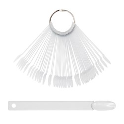 Nailcarrousel Round Edge CLEAR (50pcs/ring) Nailcarrousel Round Edge CLEAR (50pcs/ring)