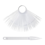 Nailcarrousel Stiletto CLEAR (50pcs/ring)