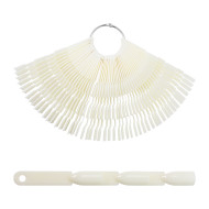 Nailcarrousel Triple NATURAL (50pcs/ring)