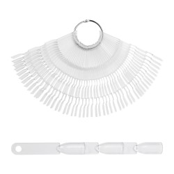 Nailcarrousel Triple CLEAR (50pcs/ring) Nailcarrousel Triple CLEAR (50pcs/ring)