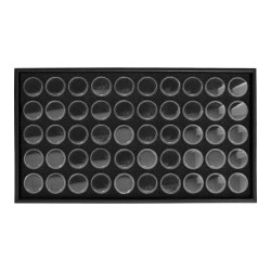 Nail Art Opbergtray met 50 lege potjes Nail Art Opbergtray met 50 lege potjes
