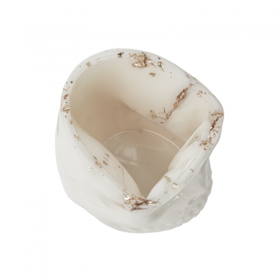 Skull Brush & Tool Holder BLANC