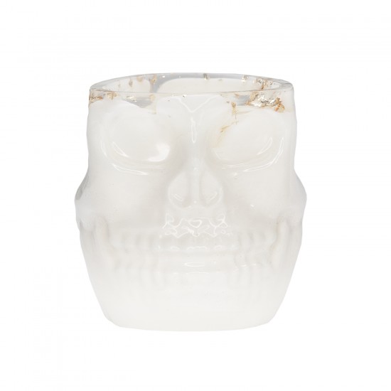 Skull Brush & Tool Holder BLANC