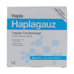 Le Bandage Tubulaire pour Orteil Taille 01 x 20m Le Bandage Tubulaire pour Orteil Taille 01 x 20m