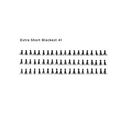 Flare Lashes 41 Extra Short Blackest Flare Lashes 41 Extra Short Blackest