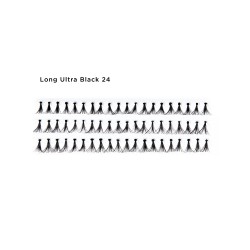 Flare Lashes 24 Long Ultra Black Flare Lashes 24 Long Ultra Black