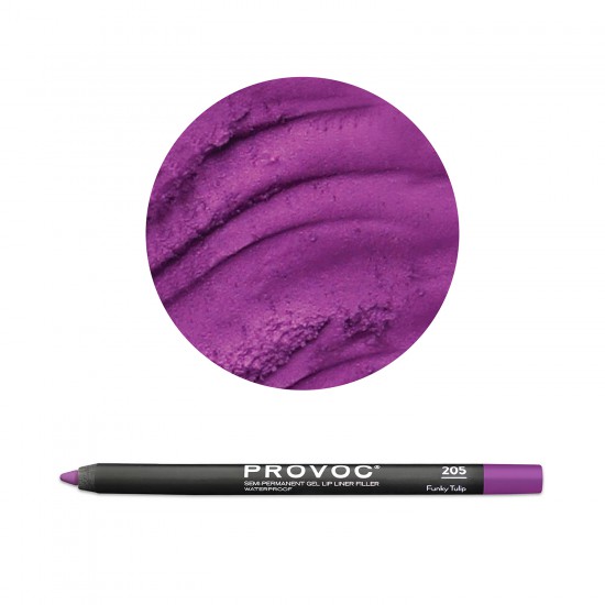 Gel Lip Liner 205 FUNKY TULIP