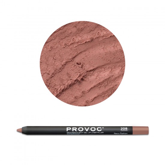 Gel Lip Liner 208 RETRO FASHION