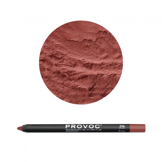 Gel Lip Liner 216 BRULEE
