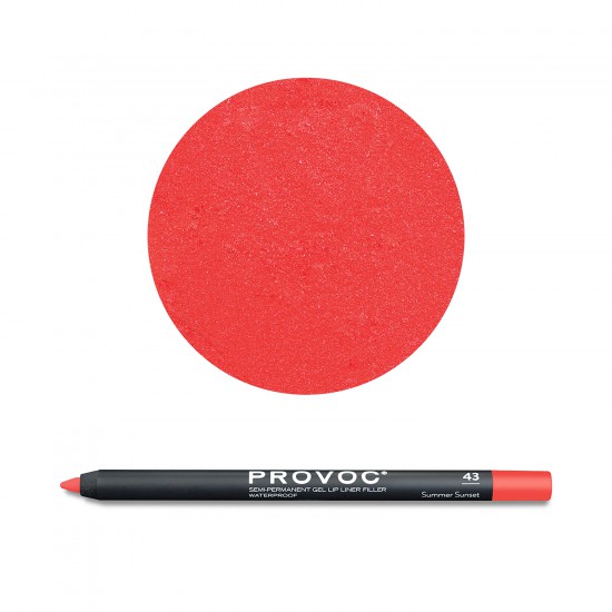 Gel Lip Liner 43 SUMMER SUNSET