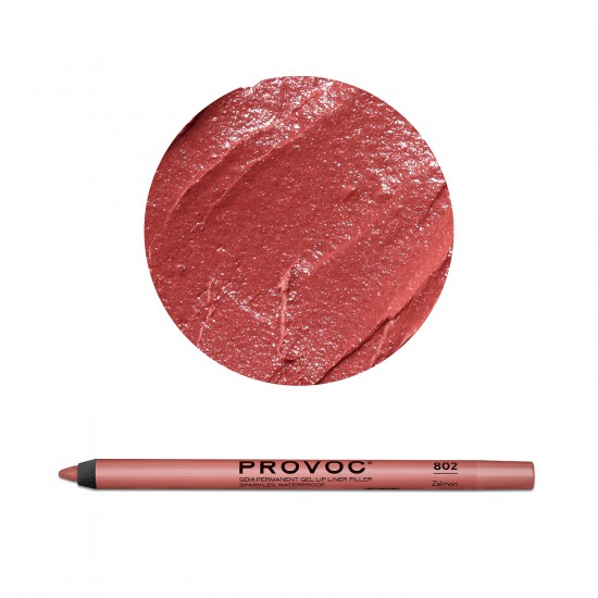 Gel Lip Liner Sparkles 802 ZALMON
