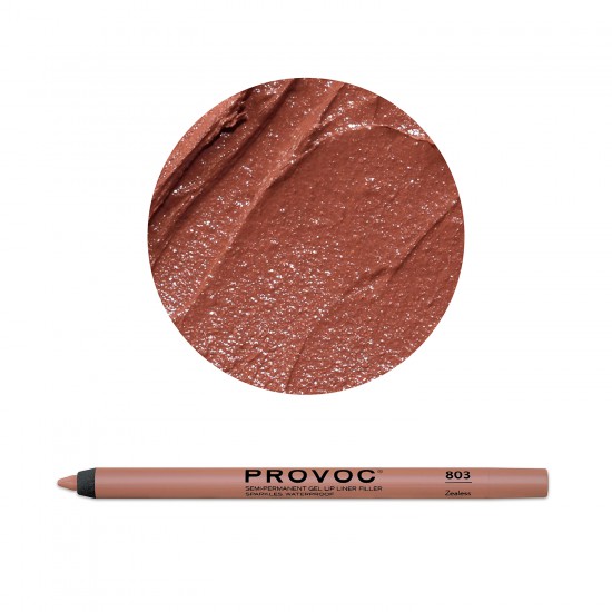 Gel Lip Liner Sparkles 803 ZEALESS