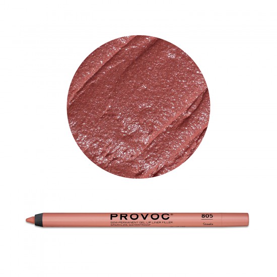 Gel Lip Liner Sparkles 805 STEELA