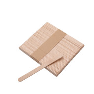Spatules à cire en bois jetables 11cm 100pcs