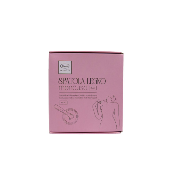 Spatules à cire en bois jetables 11cm 100pcs