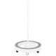 Loupelamp LED met voet WHITE