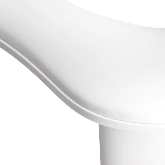 Ergonomische Armleuning Curved WHITE