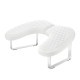Armrest Curved  CHEVRON WHITE 
