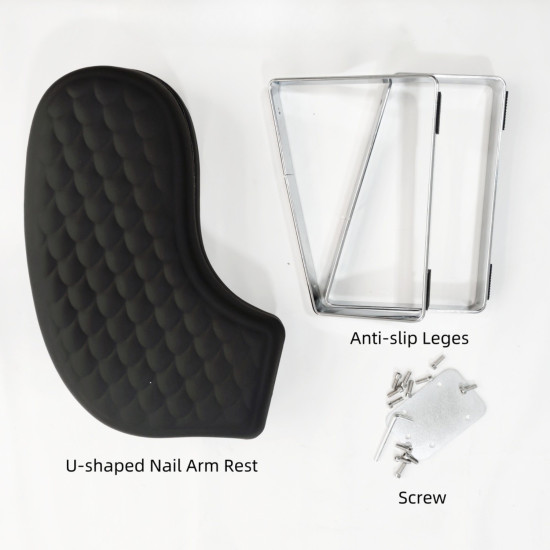 Armrest Curved  CHEVRON BLACK 