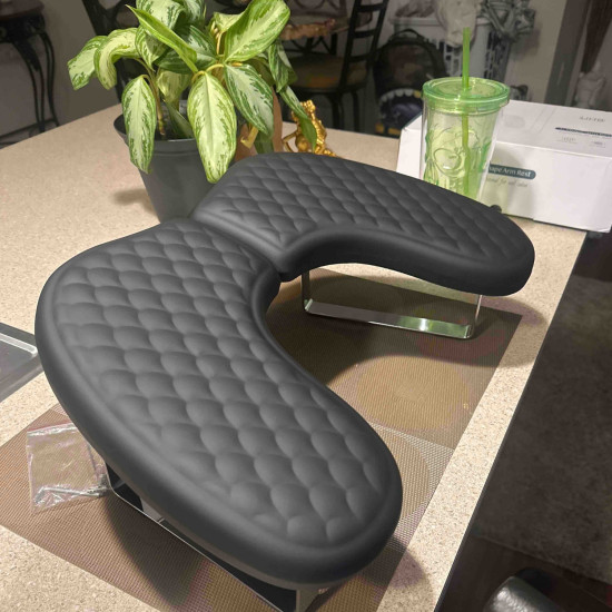 Armrest Curved  CHEVRON BLACK 