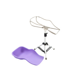 Leg Support with Flexible Catch Tray PURPLE  Leg Support with Flexible Catch Tray PURPLE