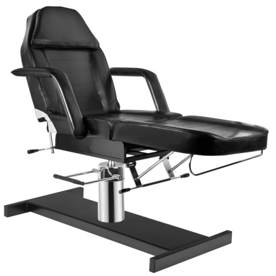 Hydraulic Cosmetic Student H Treatment Chair BLACK