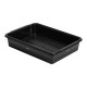 Sillon Cosmetic Chair with 2 Litter Boxes BLACK 
