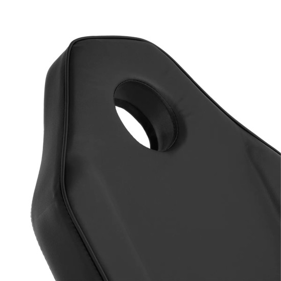 Sillon Cosmetic Chair with 2 Litter Boxes BLACK 