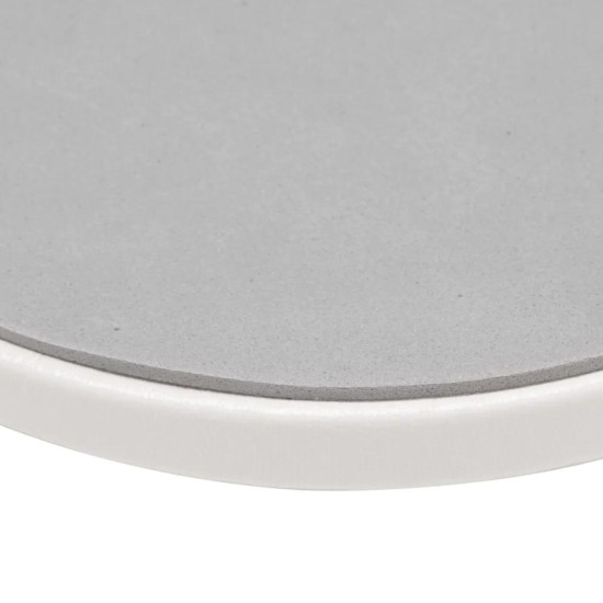 Repose-coude Rond D15 BLANC
