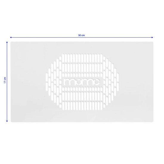 Manicuretafel SLEEK DESIGN met ingebouwde stofafzuiger 120cm (Wit)