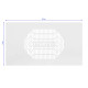 Manicuretafel SLEEK DESIGN met ingebouwde stofafzuiger 120cm (Wit)