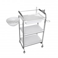 Rolling Table Stand-up Trolley Zenna