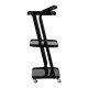 Italiaans Design ZWARTE Roltafel