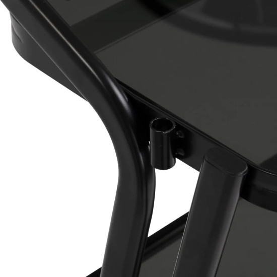 Italiaans Design ZWARTE Roltafel