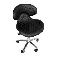 Tabouret Beauty Diamond Stitch BLACK