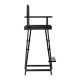 Make Up Chair Aluminium BLACK