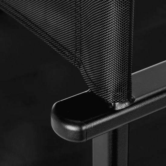 Make Up Chair Aluminium BLACK