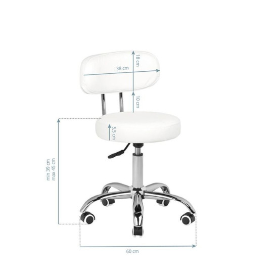 Tabouret Classic WHITE