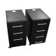 Manicure Table Marble Carrara Graphite MATT 158cm