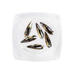 Raindrop Crystal Golden Shadow (6pcs) Raindrop Crystal Golden Shadow (6pcs)