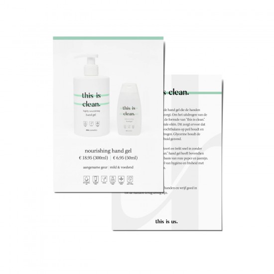 This Is Fresh Body Wash Promotiekaartjes (10st.)