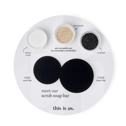 Display Scrub Soap Bar - this is soap. Display Scrub Soap Bar - this is soap.