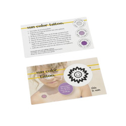 Tatouage Solaire UV-Alerte (10 pièces)