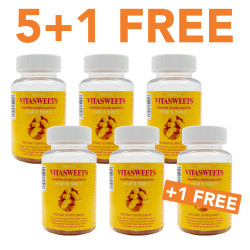 Hair & Nails - 6x Orange (5+1 FREE) Hair & Nails - 6x Orange (5+1 FREE)