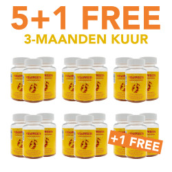 Hair & Nails 6x3 Months - Orange (5+1 FREE) Hair & Nails 6x3 Months - Orange (5+1 FREE)